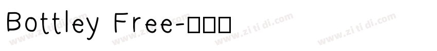 Bottley Free字体转换